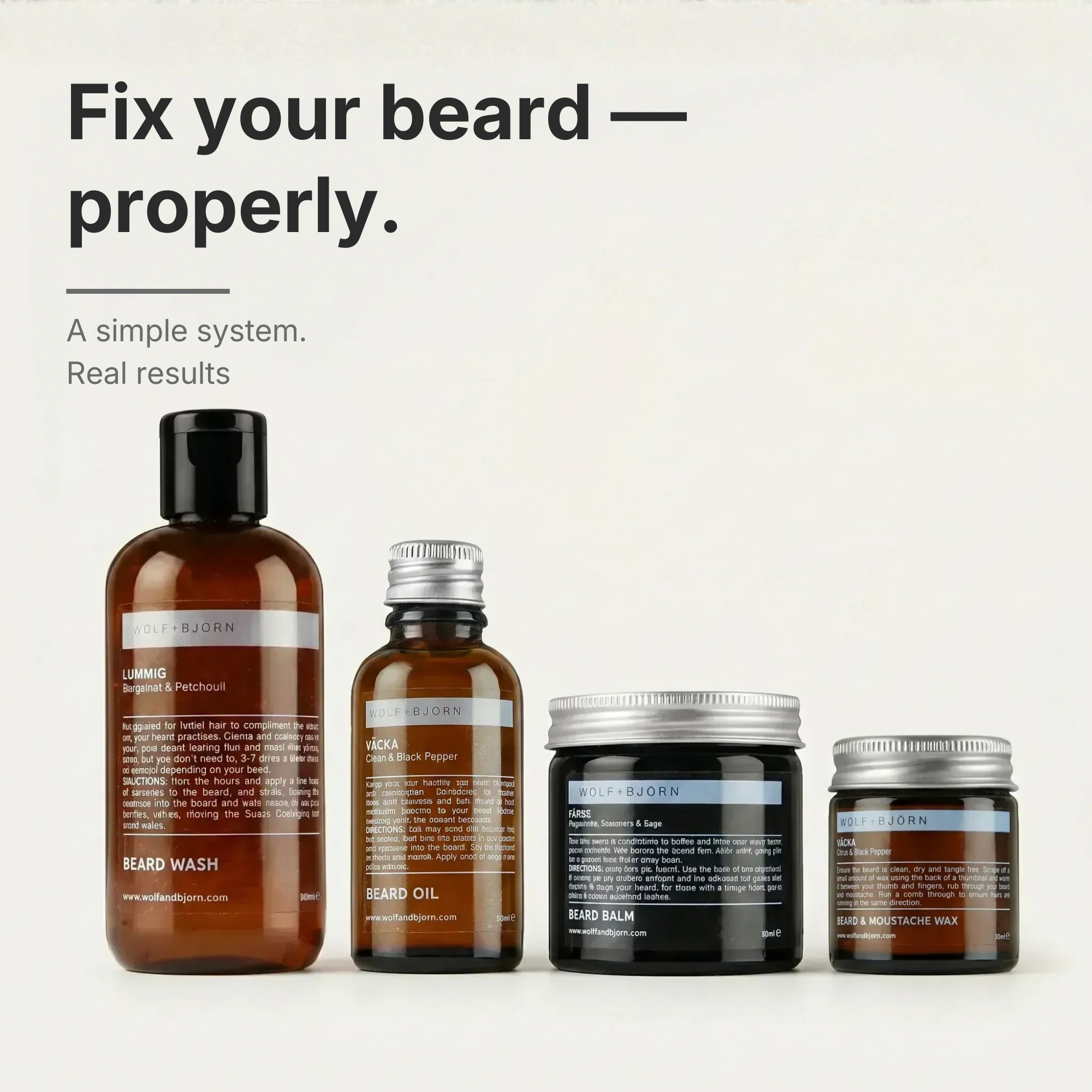 The Beard Care Routine