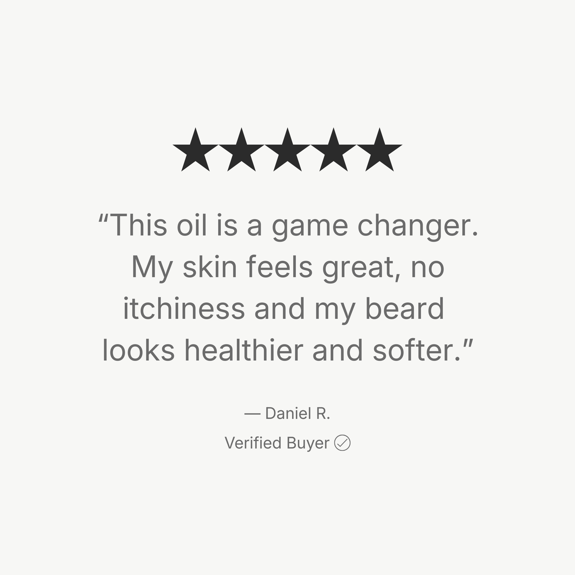 Beard Oil