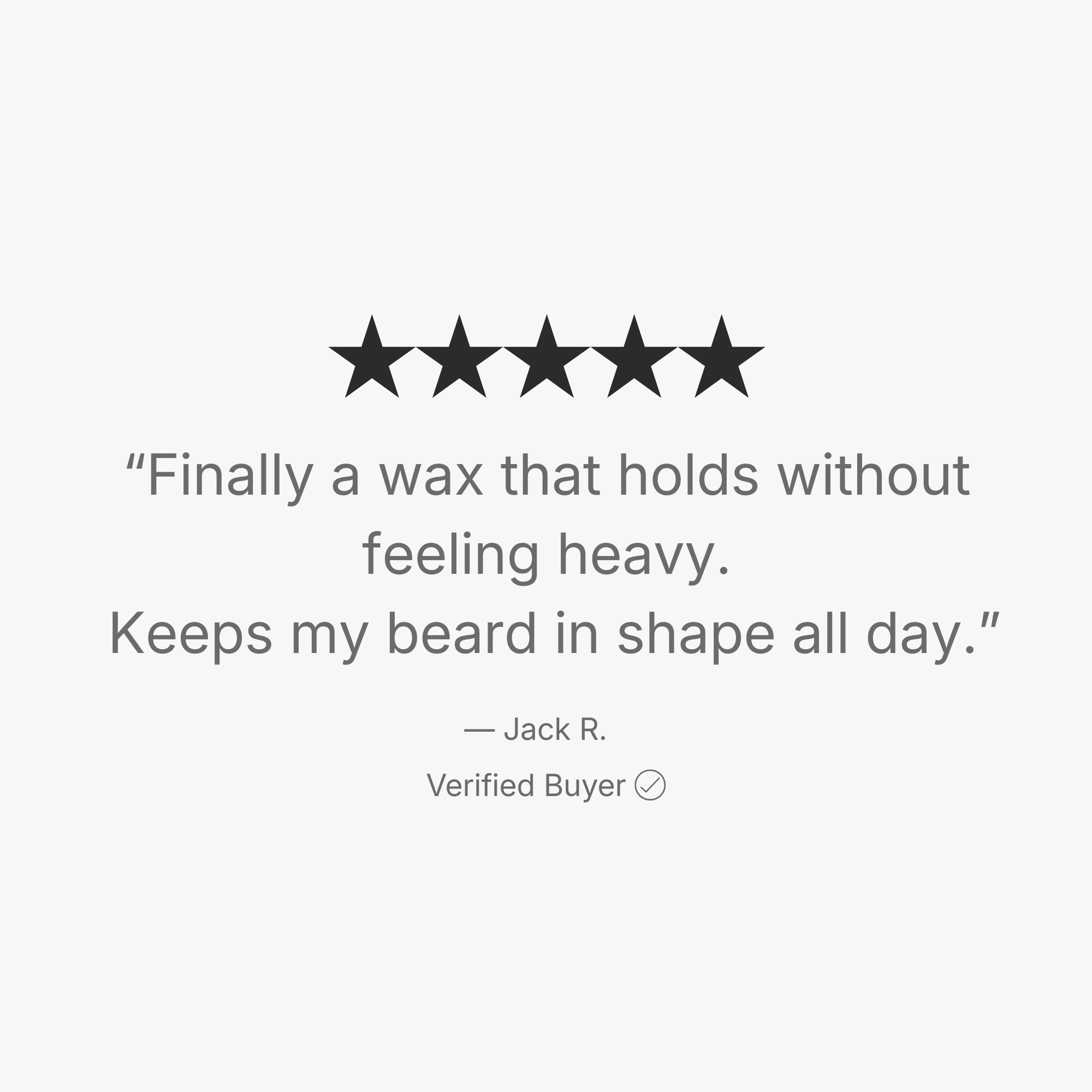 Beard and Moustache Wax