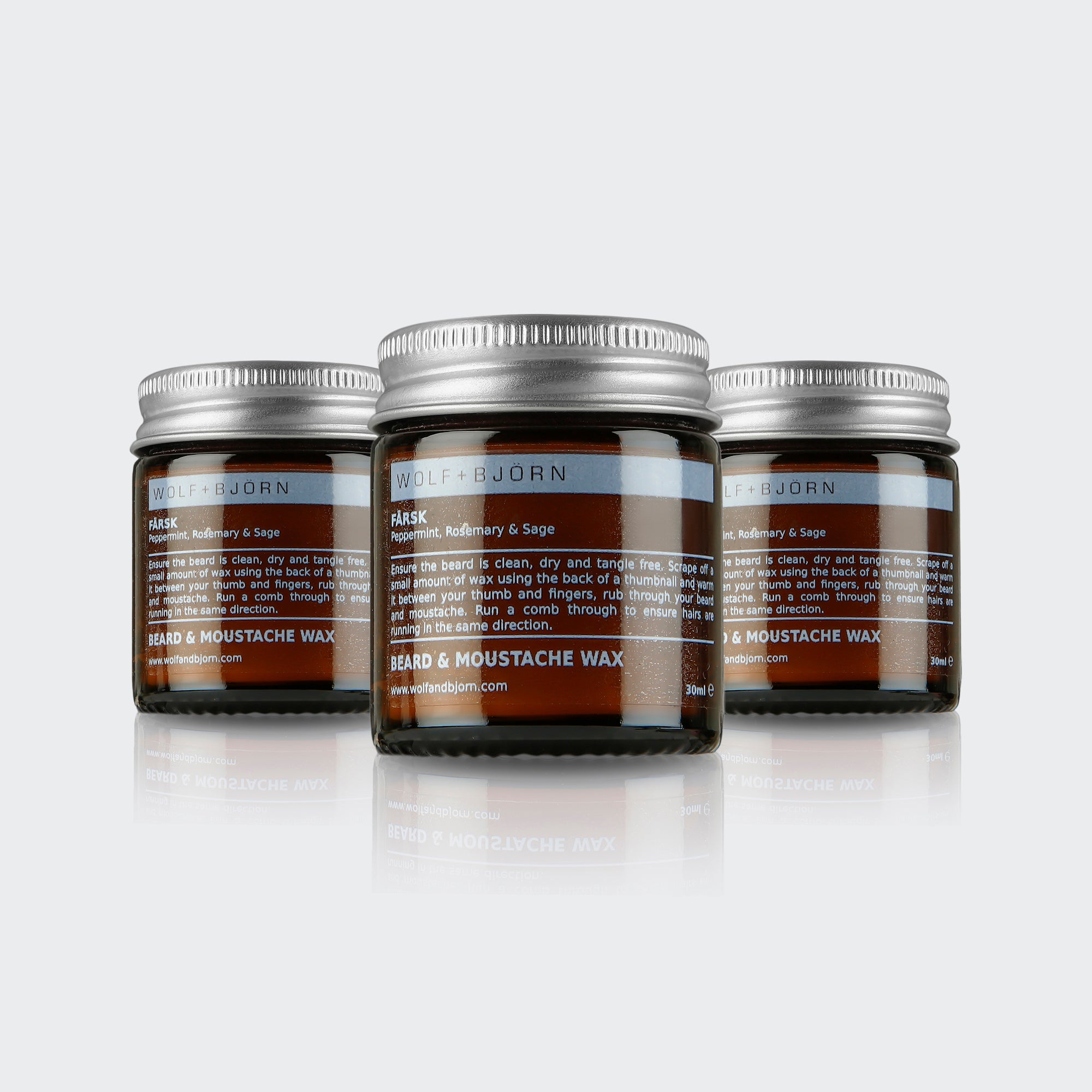 BEARD AND MOUSTACHE WAX BUNDLE