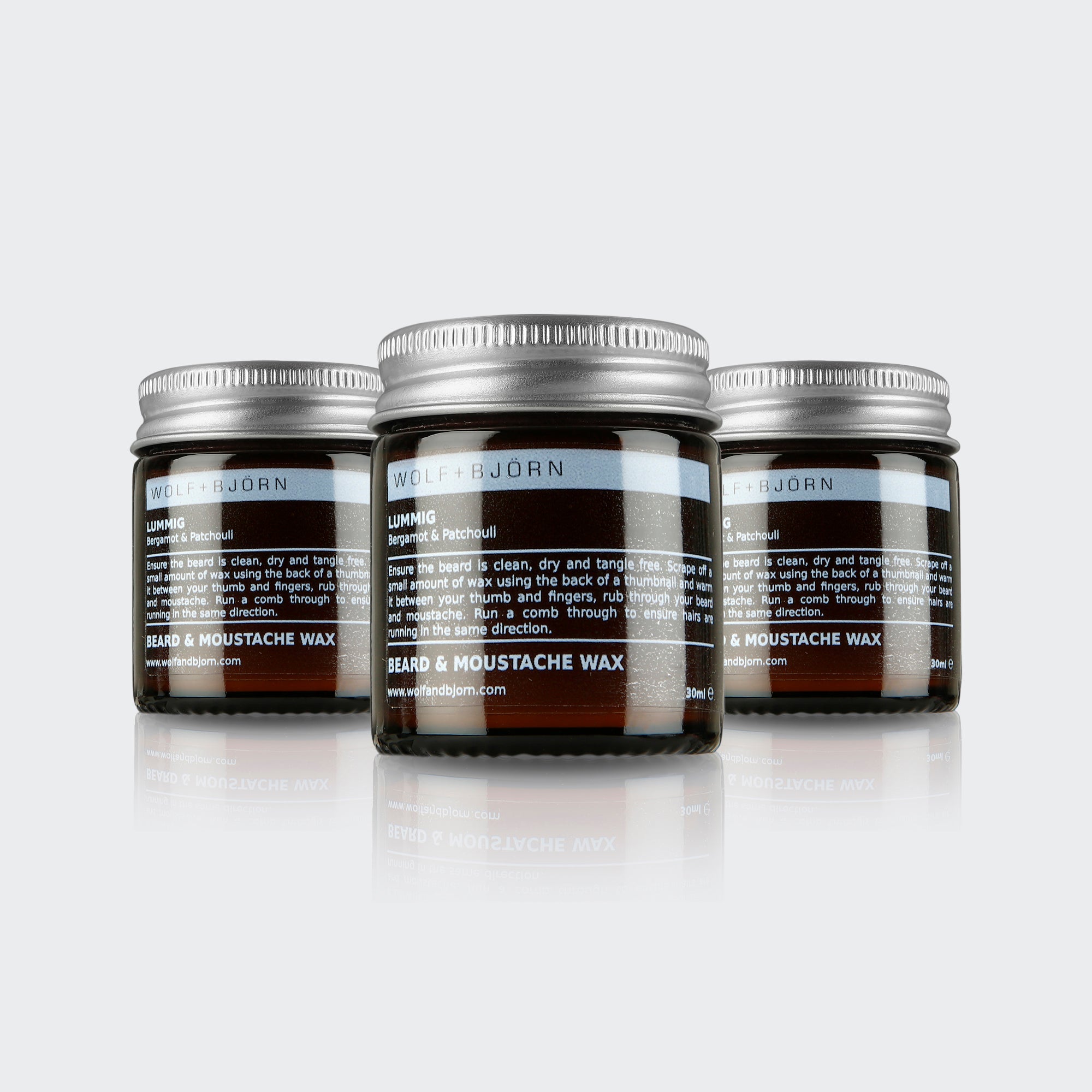 BEARD AND MOUSTACHE WAX BUNDLE