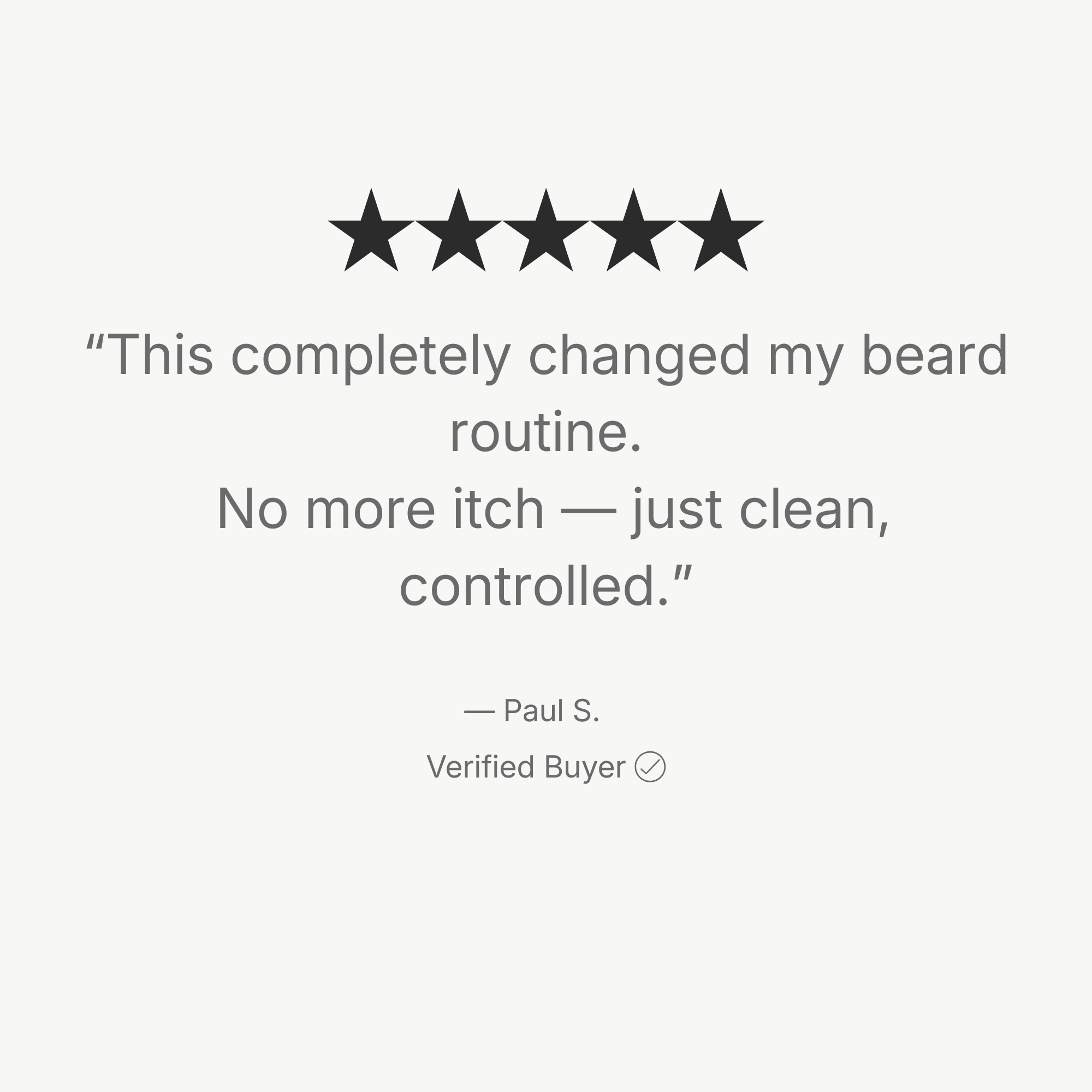 The Beard Care Routine